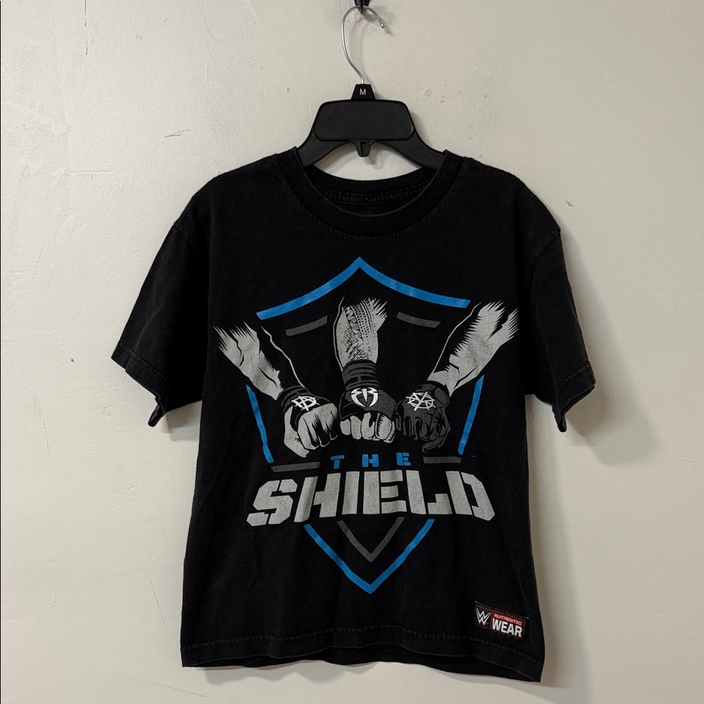 WWE Black and Blue Kids T-Shirt